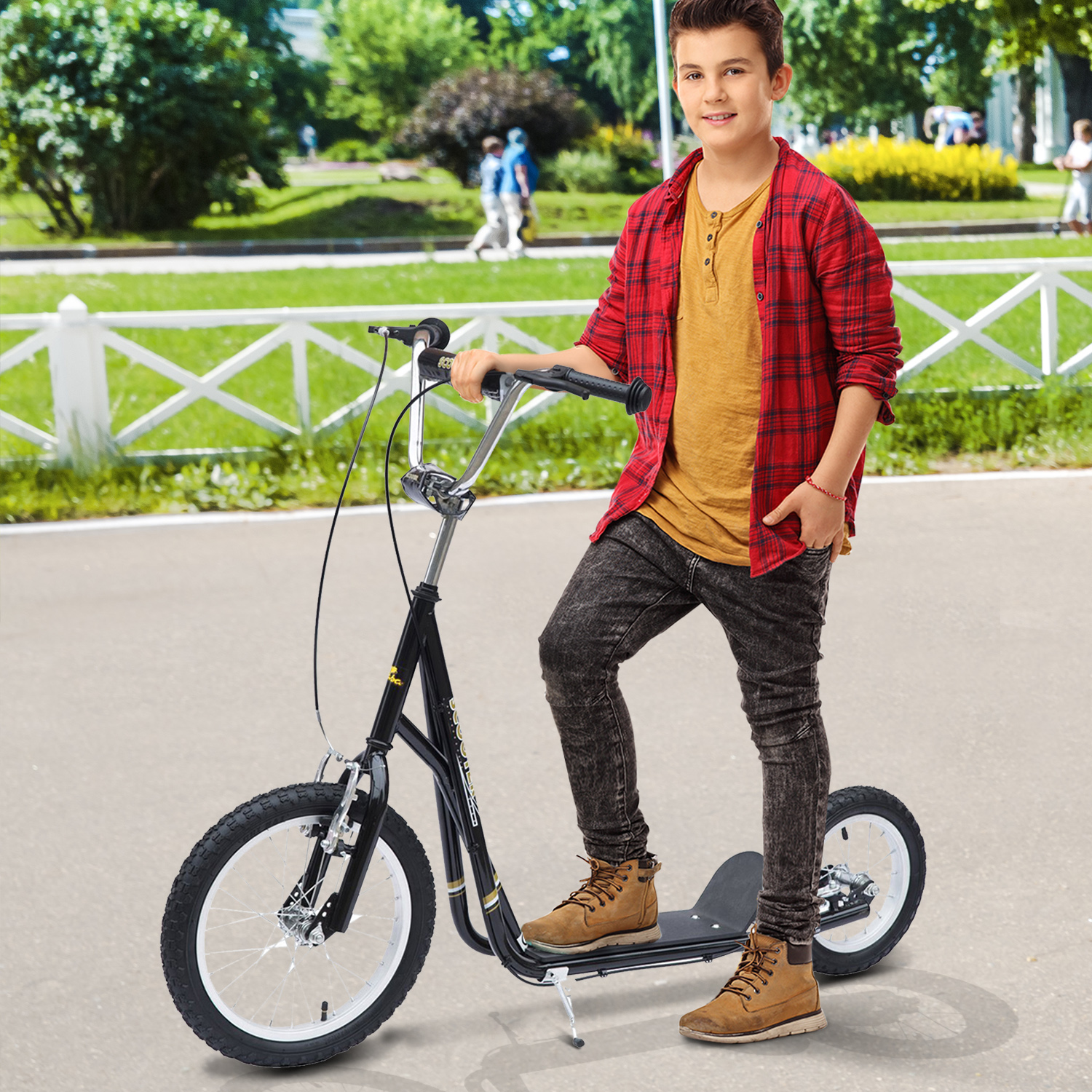 Adult Teen Push Stunt Kick Scooter Kids Children Bike Bicycle Ride ...